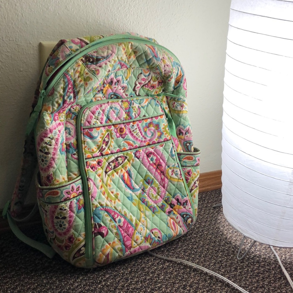 Vera Bradley Tutti Frutti Quilted Backpack